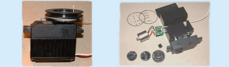 Servo component parts2